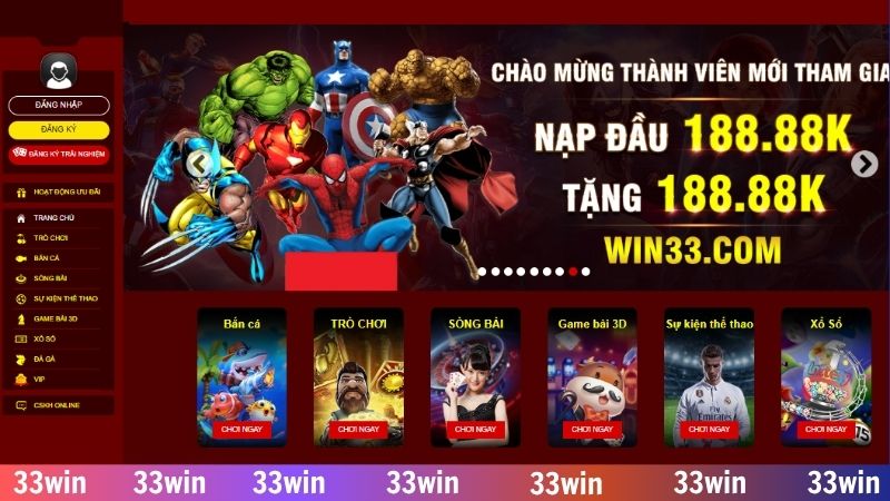 Nhà cái 33WIN xây dựng được nền tảng cá cược an toàn